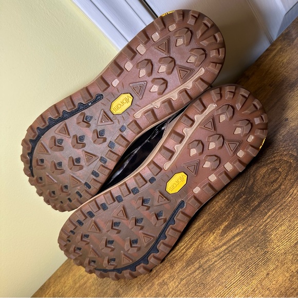 Merrell Womens Antora 3 Trail Running Shoe Size 9.5 Tan Brown Leopard - Picture 9 of 11